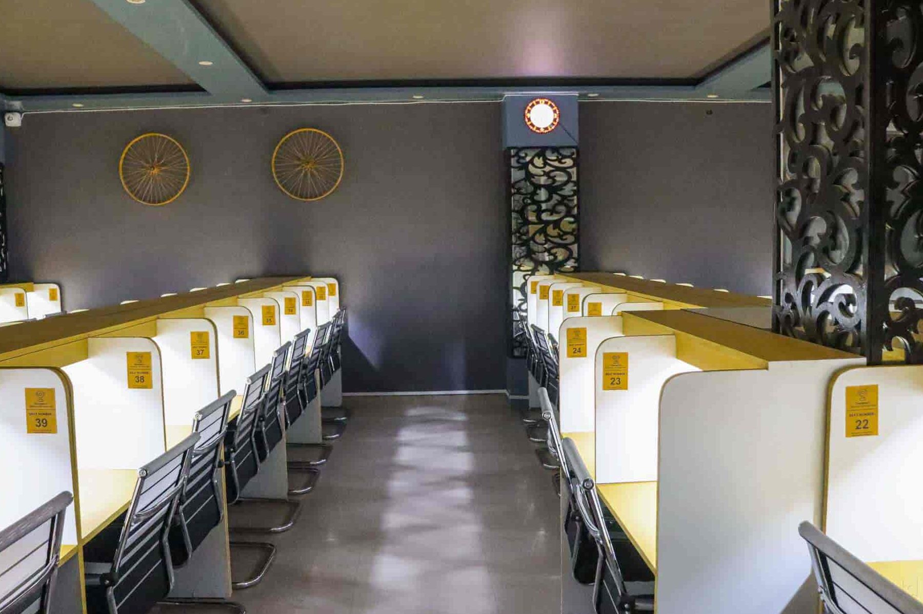 champions library self study hall maldhaiya branch