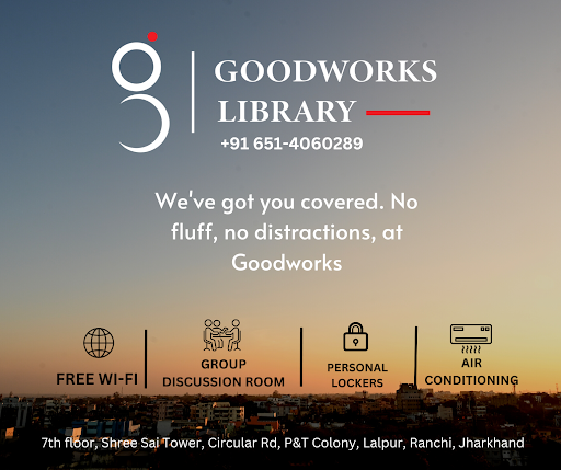 GoodWorks Library and Co-Work | Best library in Ranchi