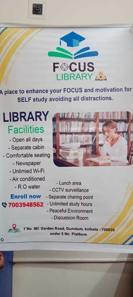 focus library self study point dumdum 1