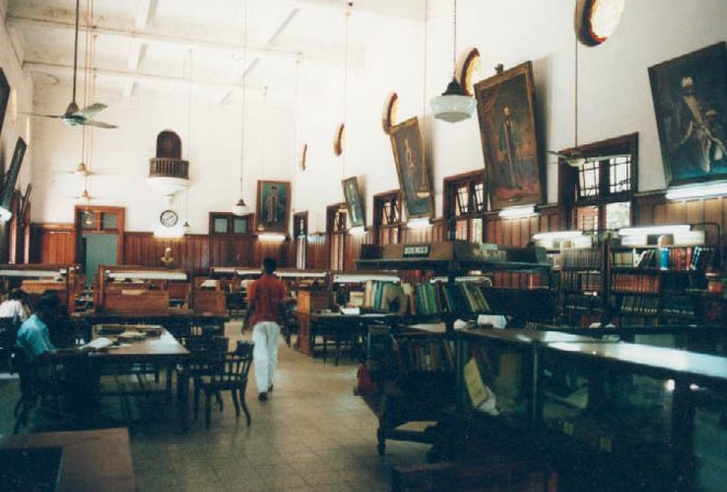 madras university library 1