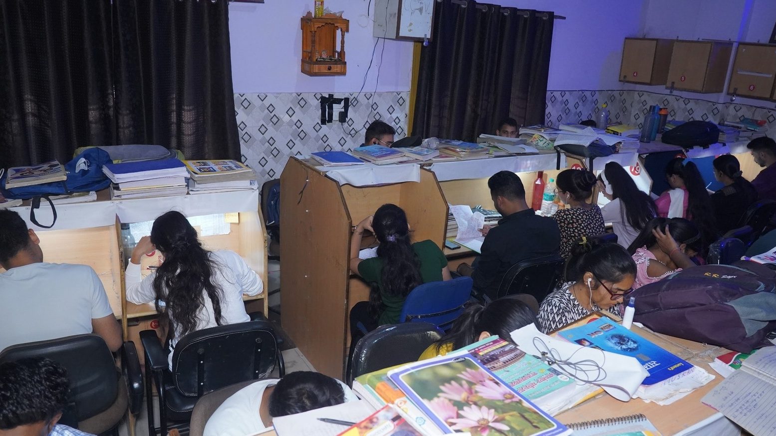 student choice library self study center digital coching 24x7 opne