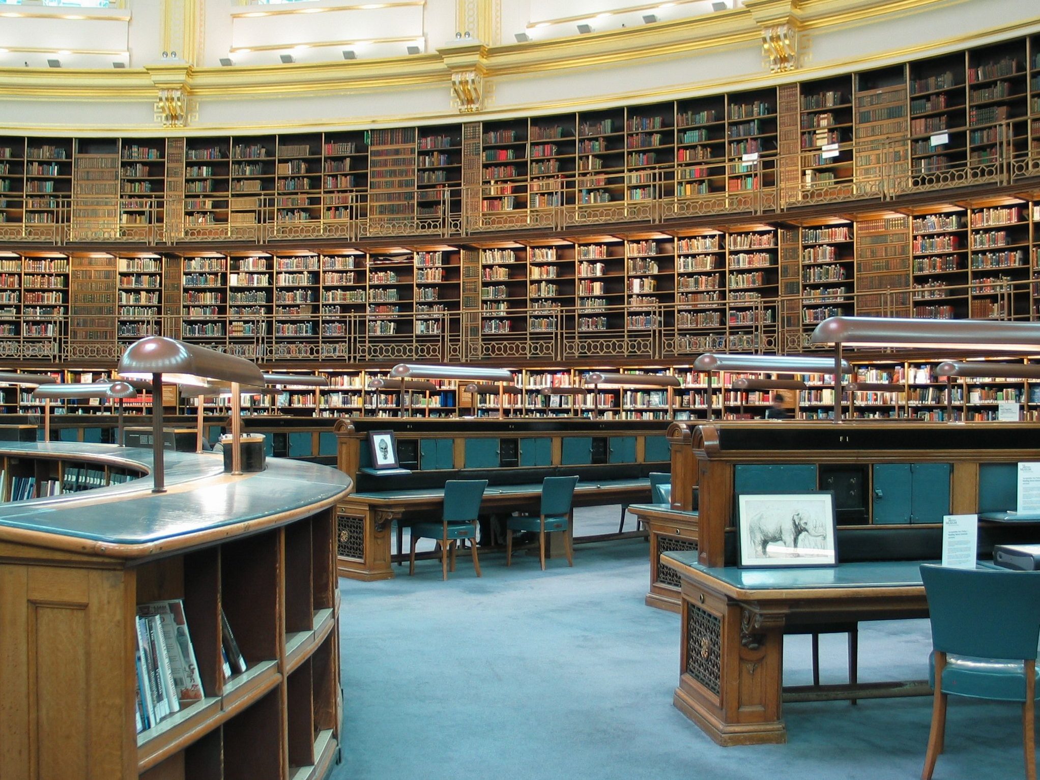 the reading room library